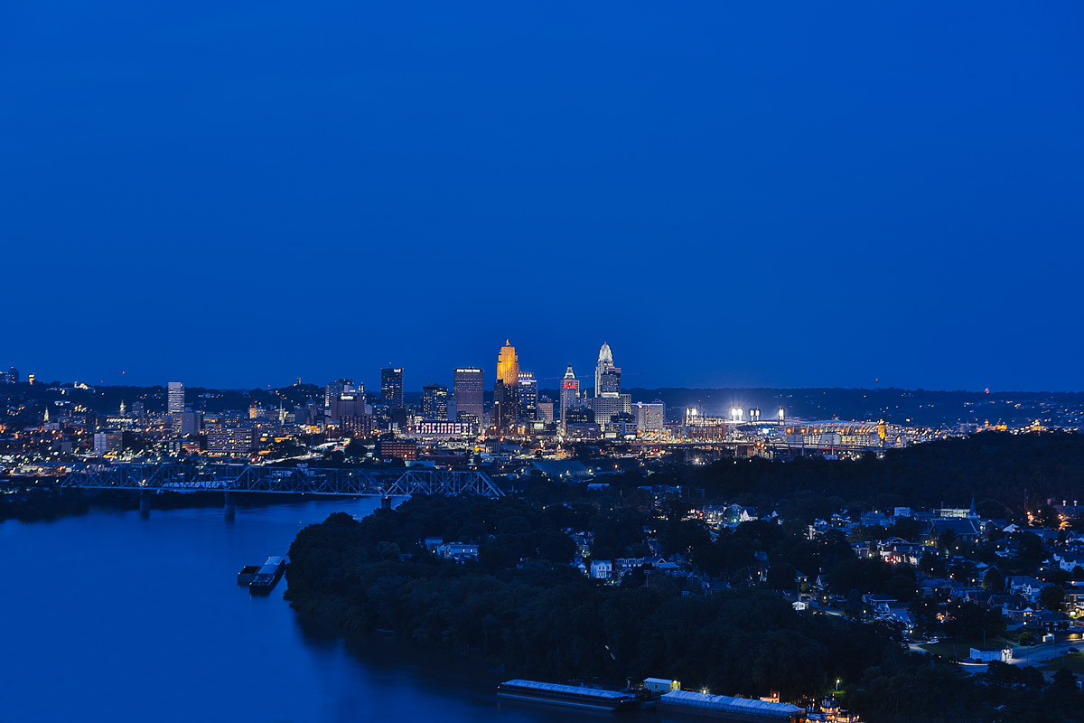 Cincinnati from Mt. Echo Park